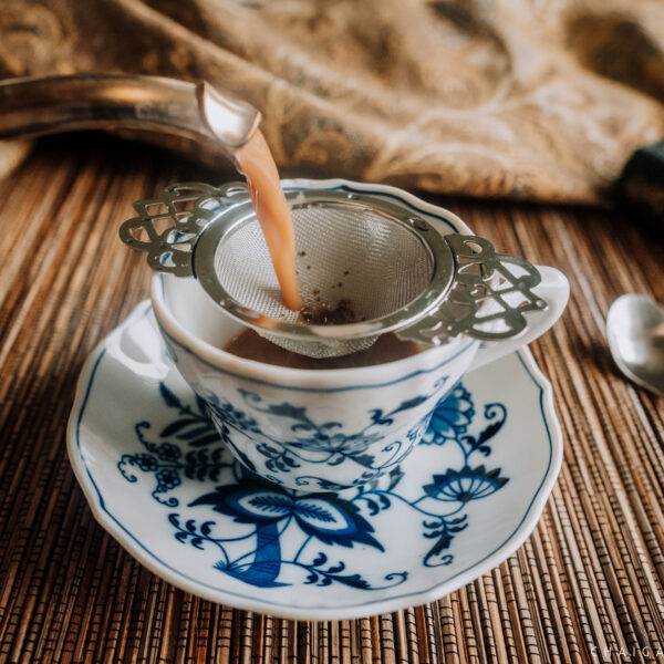 -tea-strainer-bowls,-elegant-tea-strainer, jane austen empress tea strainer, organic chai tea spokane wa
