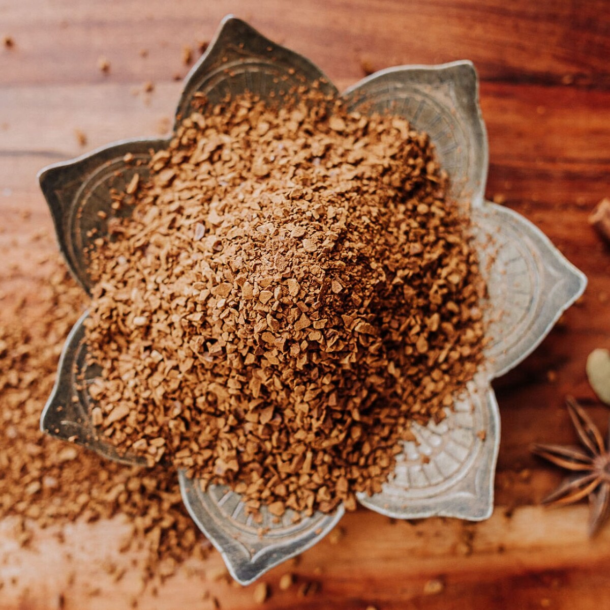 instant indian caffeine coffee, organic