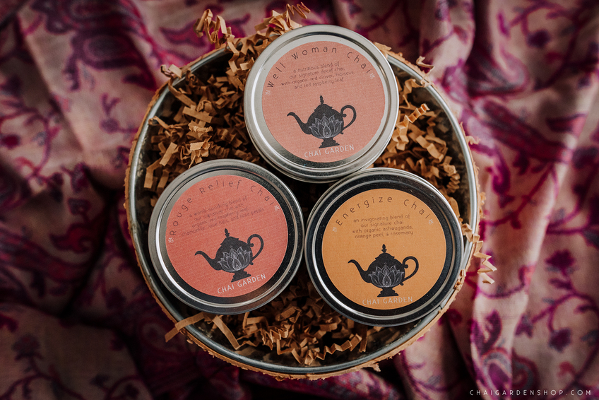 Rose Petal Chai - Organic, Authentic Chai, with a Hint of Healing Herbs